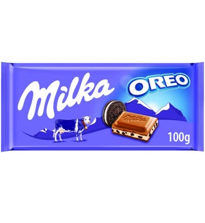 Milka Oreo Chocolate Tablet 100g x 22